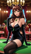 Seductive Poker Showdown