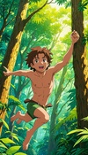 Tarzan Learns About Jane