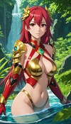 Steamy Encounter with Pyra