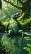 Pregnant Croc's Swamp Aid