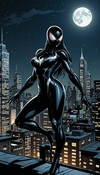 She-Venom's Rooftop Seduction