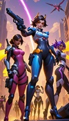 Hacking the System with Overwatch Ladies