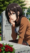 Mourning at Eren's Grave