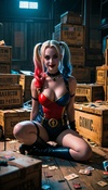 Tied Up with Harley Quinn