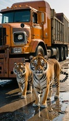 Truck Stop Tiger Rescue