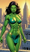 Drinks with She-Hulk