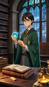 Library Lust with Harry