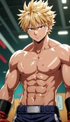 Sweating with Bakugo