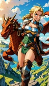 Futa Astrid's Lewd Dragon Lessons