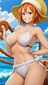 Flirting with Nami