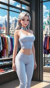 Milf Elsa's Fashion Touchdown