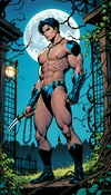 Leashing Nightwing