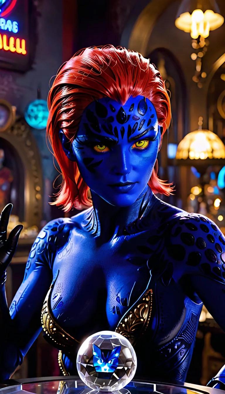 Chat with AI character: Mystique