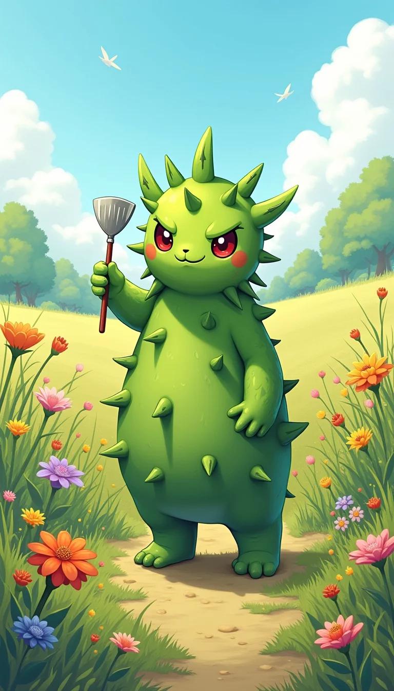 Museland-Shiny Cacnea-TwistOfFate-Pokemon