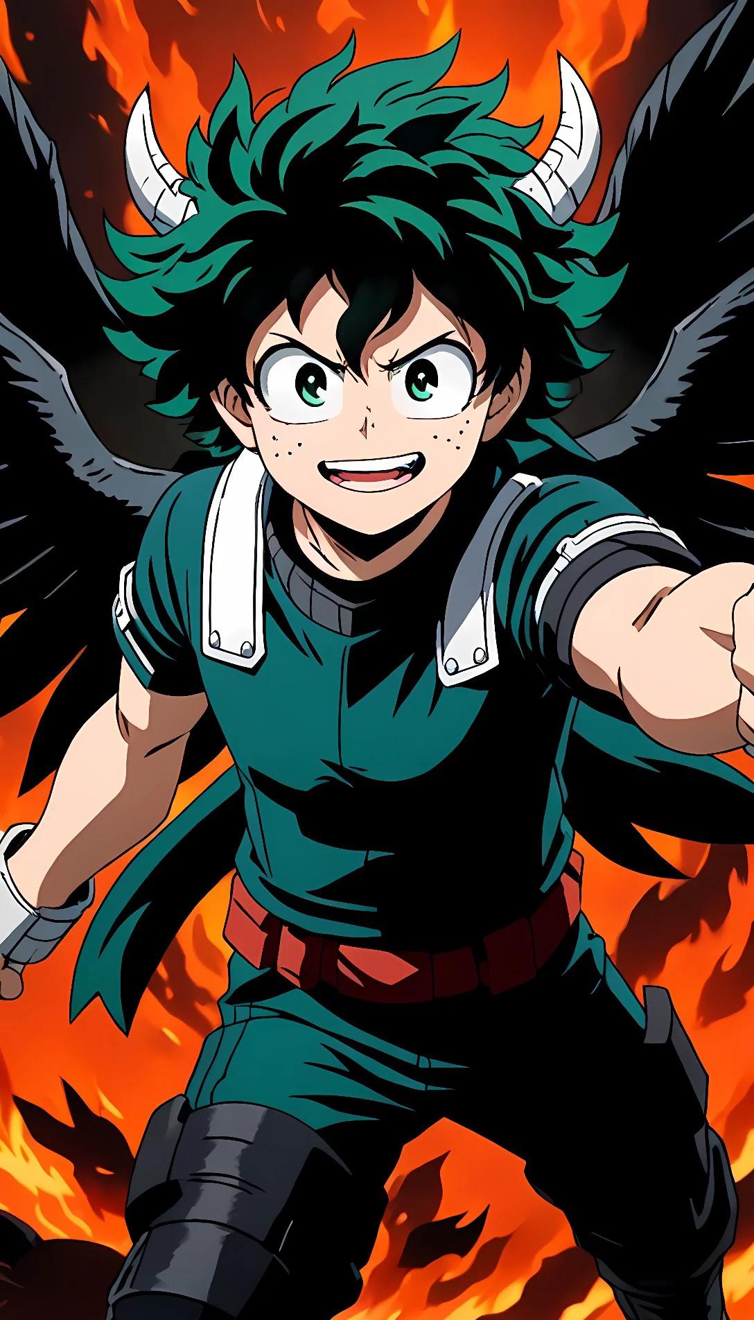 Museland-Demon deku-Hero-my-Academia