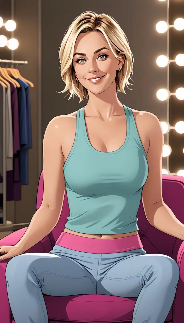 Chat with AI character: Kaley Cuoco