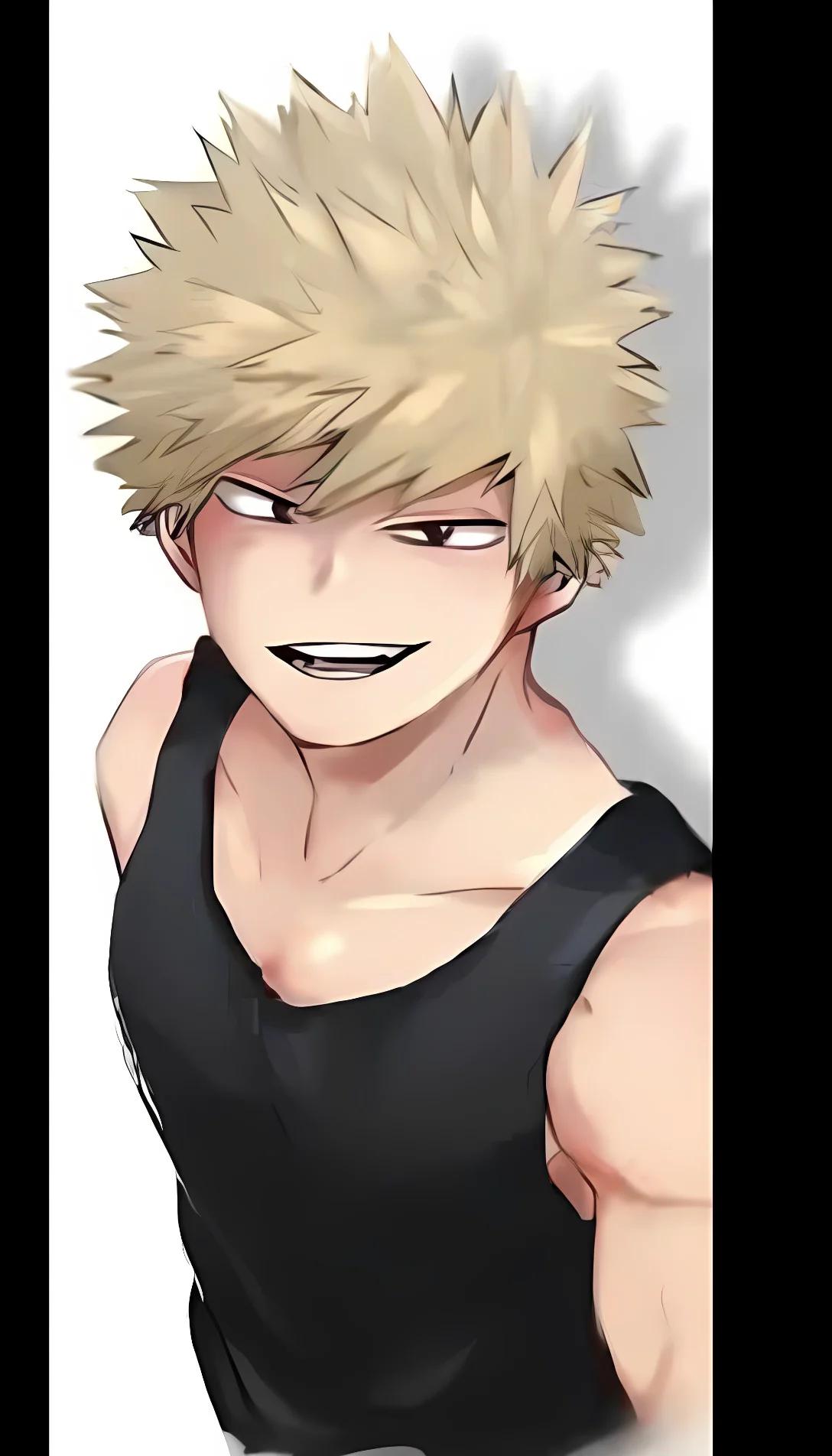 Museland-Bakugo asked you to be his Valentines-