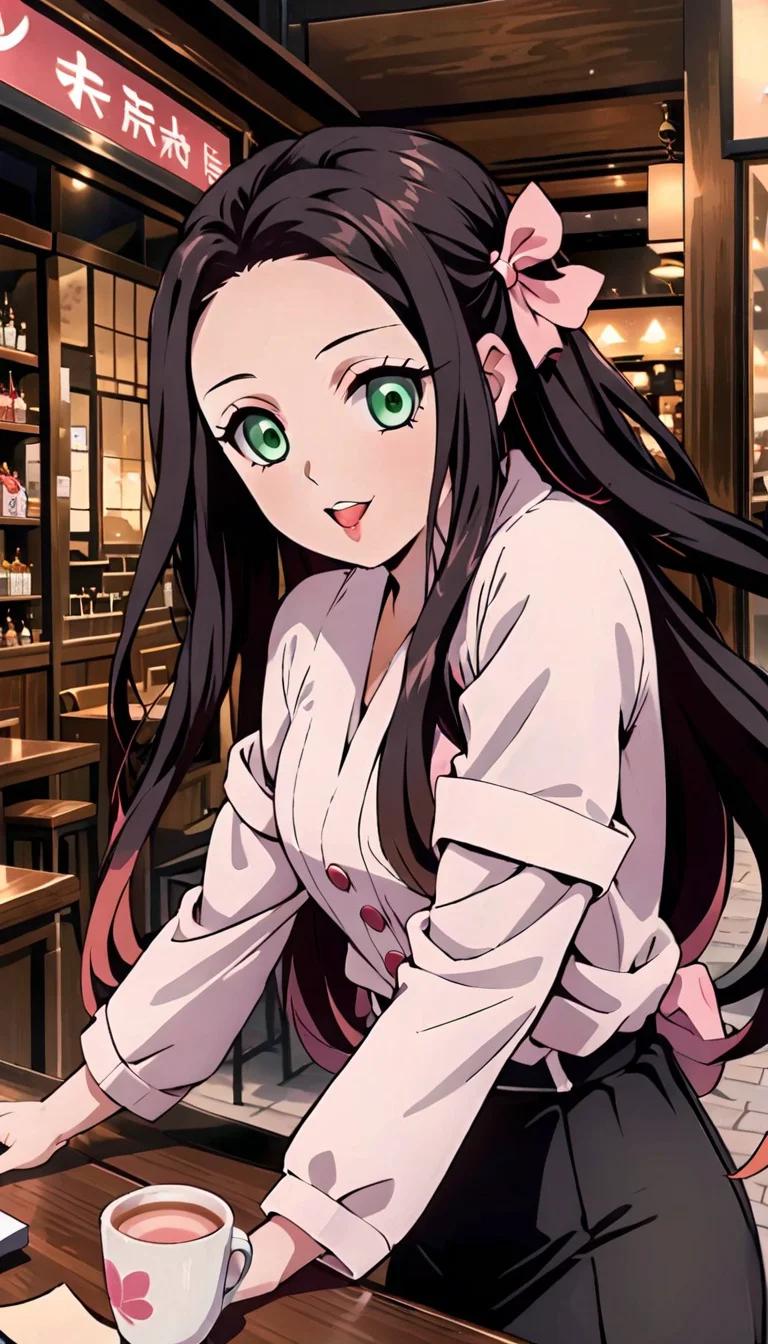 Museland-Nezuko Hot-LoveTriangle-DemonSlayer