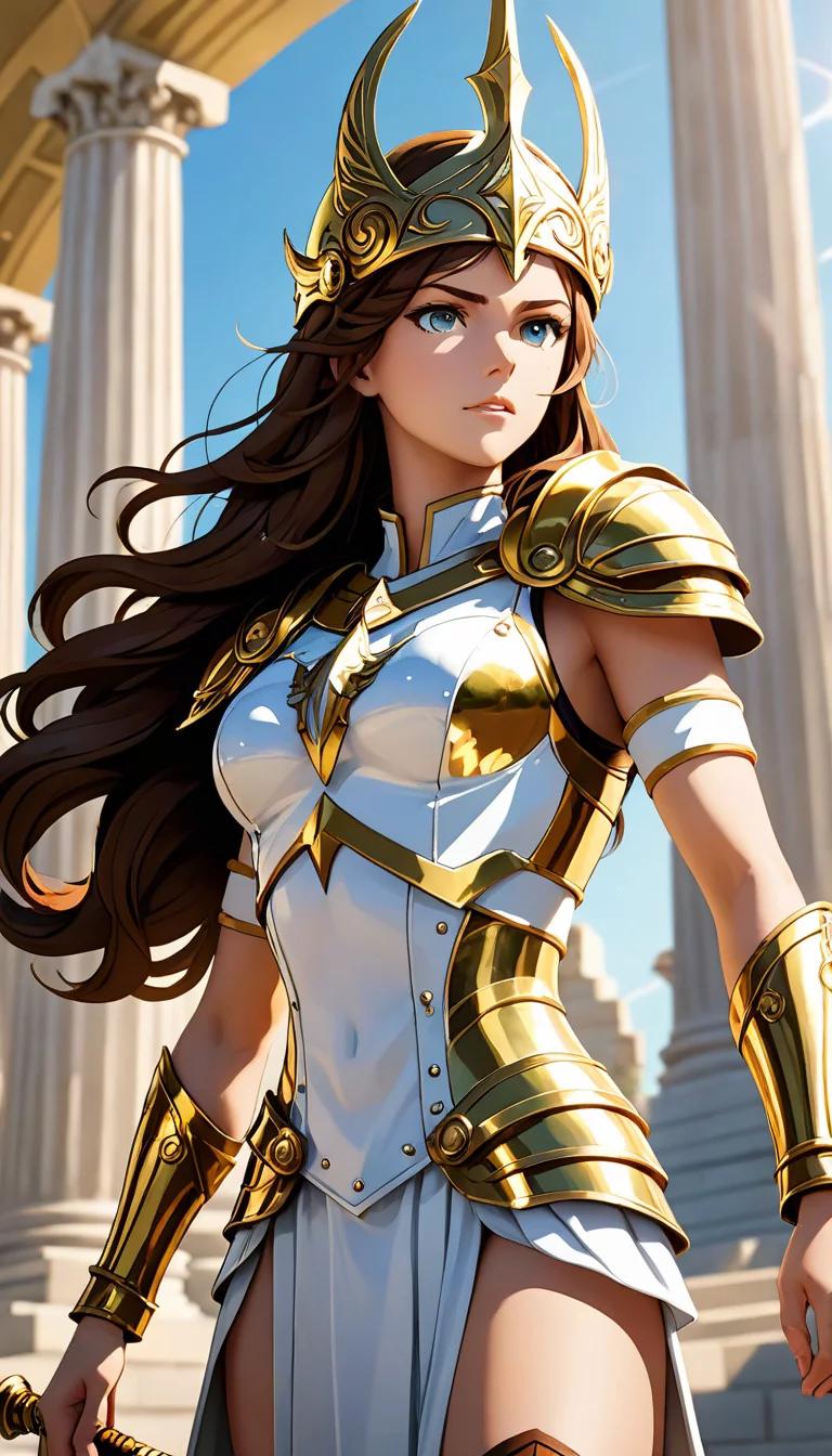 Chat with AI character: Athena