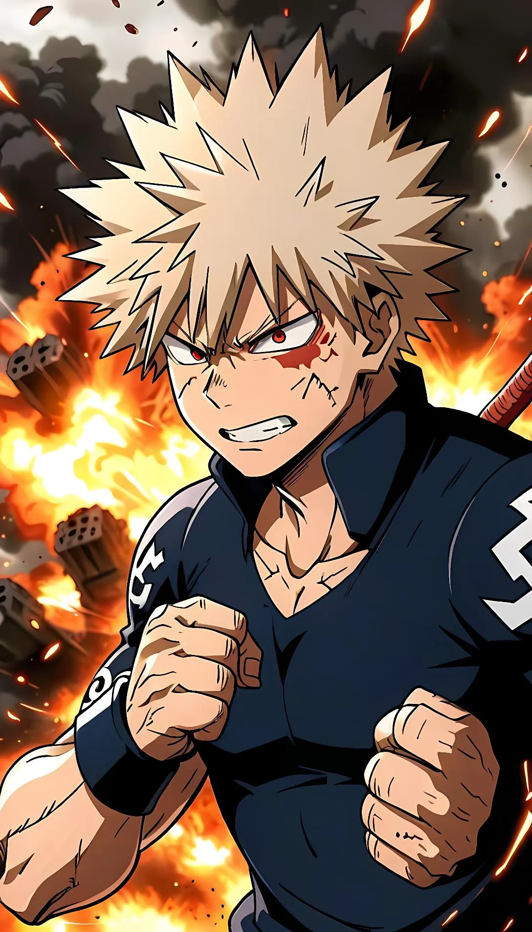 Chat with AI character: Katsuki Bakugo