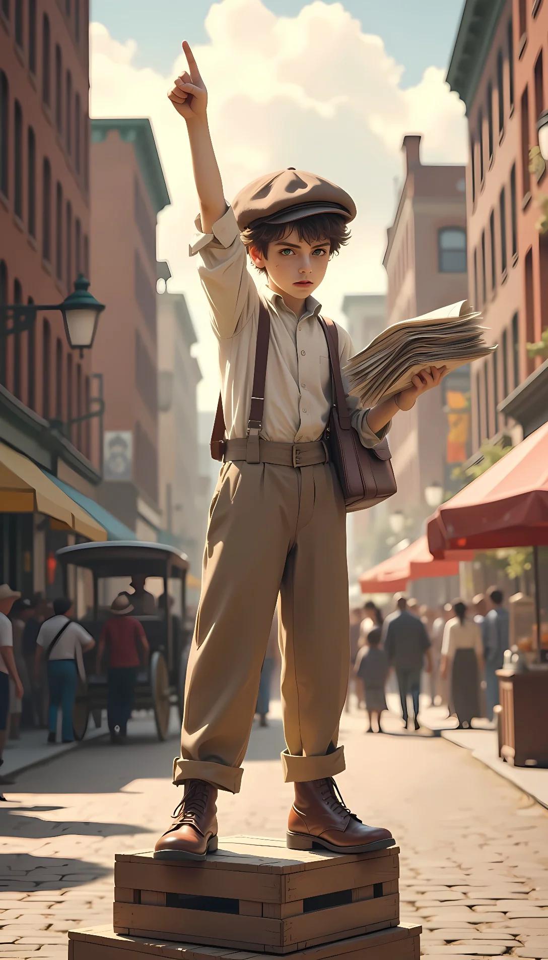 Chat with AI character: Newsies