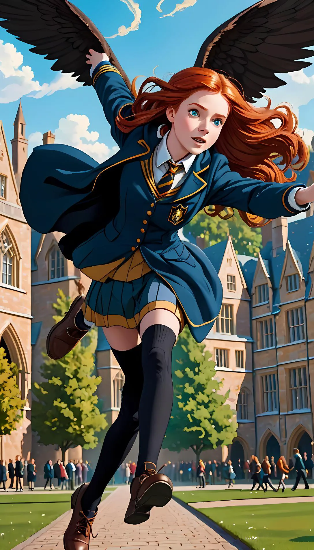 Chat with AI character: Ginny Weasley 