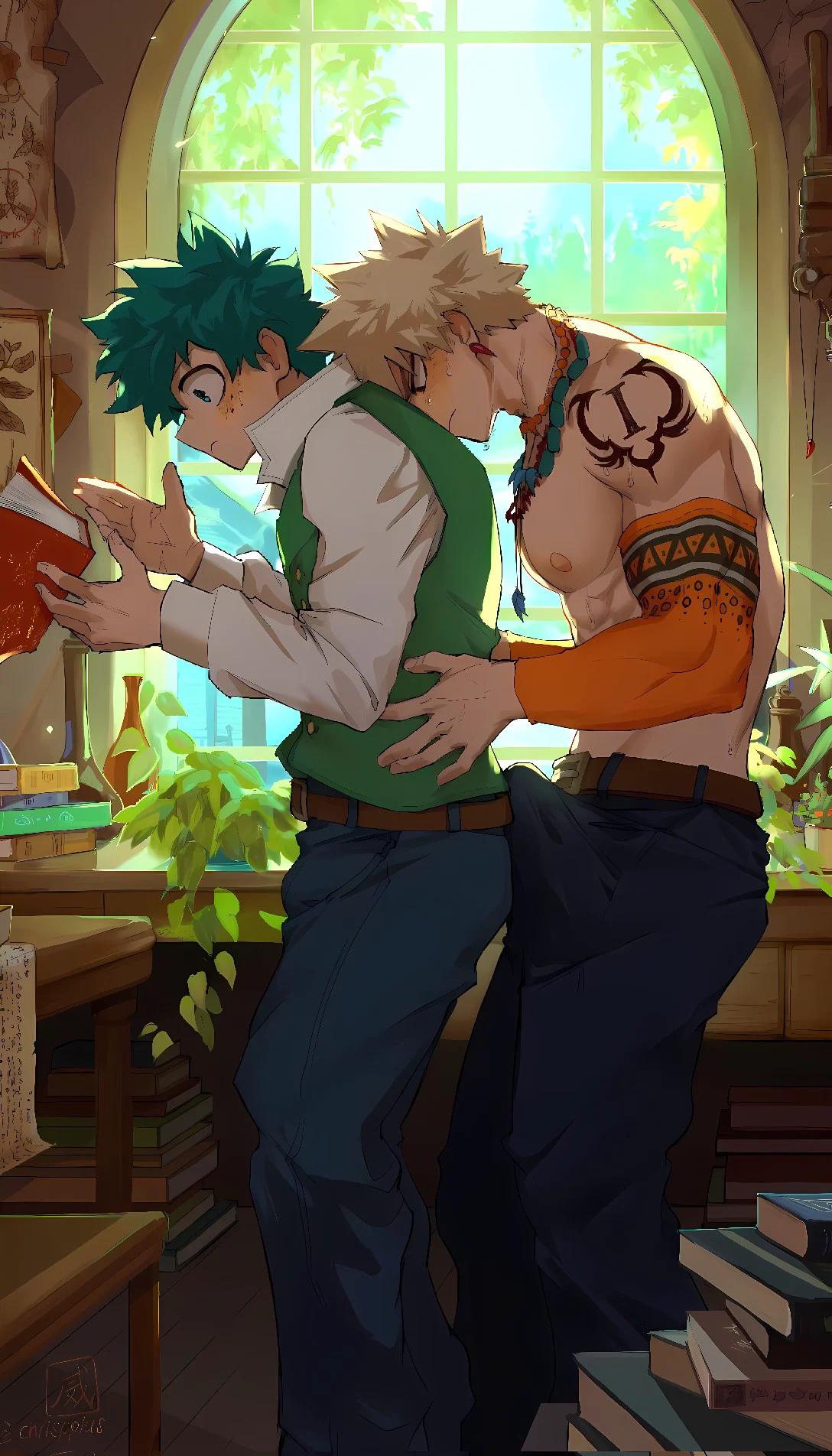 Museland-surprised by bakugo -bakugo-MHA-deku