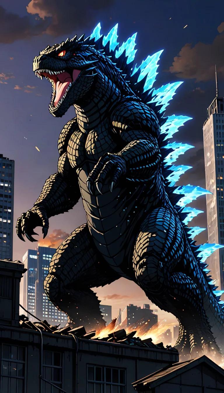 Chat with AI character: Godzilla