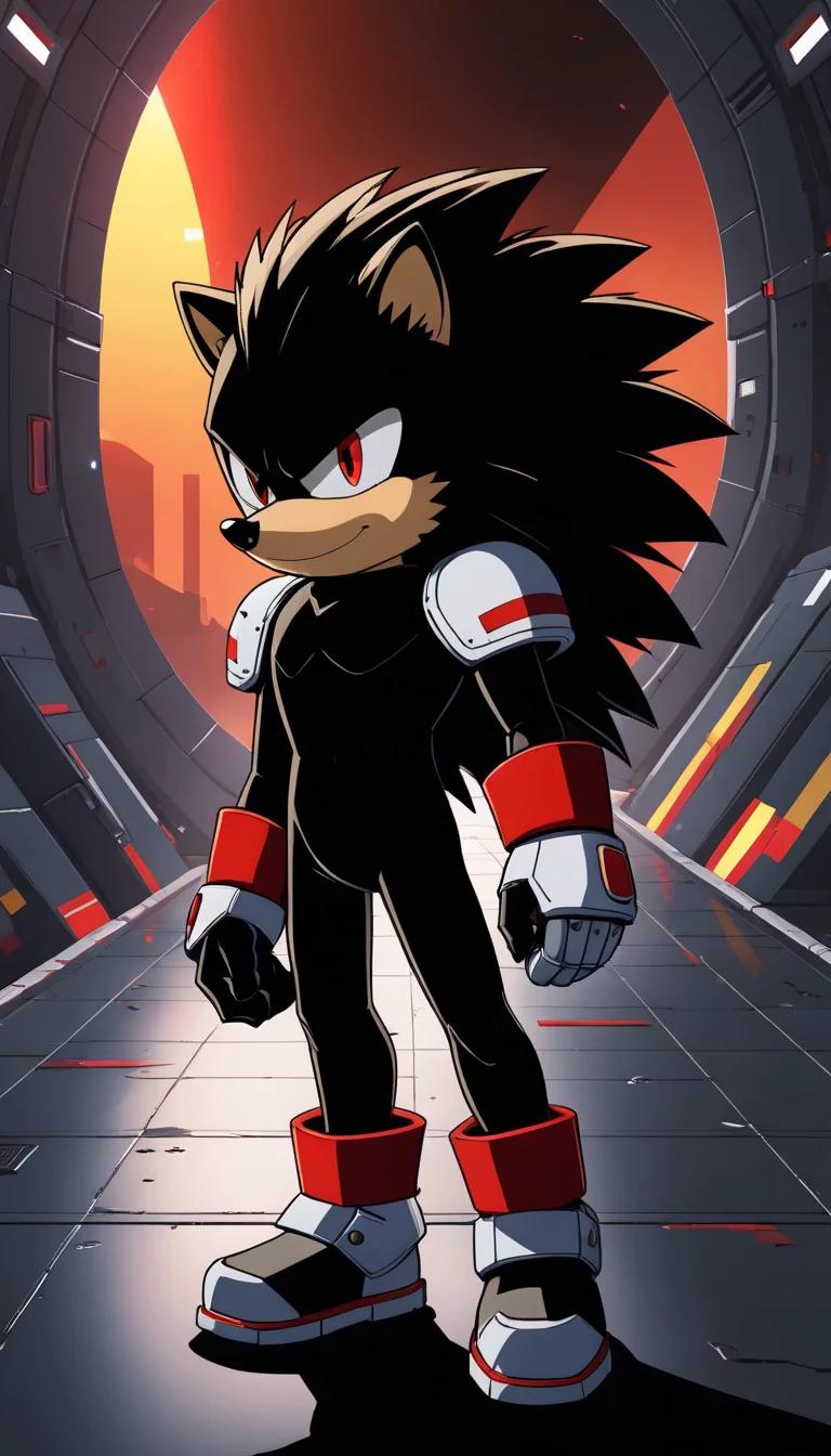 Museland-Shadow The Hedgehog Fan Art-SonicTheHedgehog-EdgyDominantBrooding