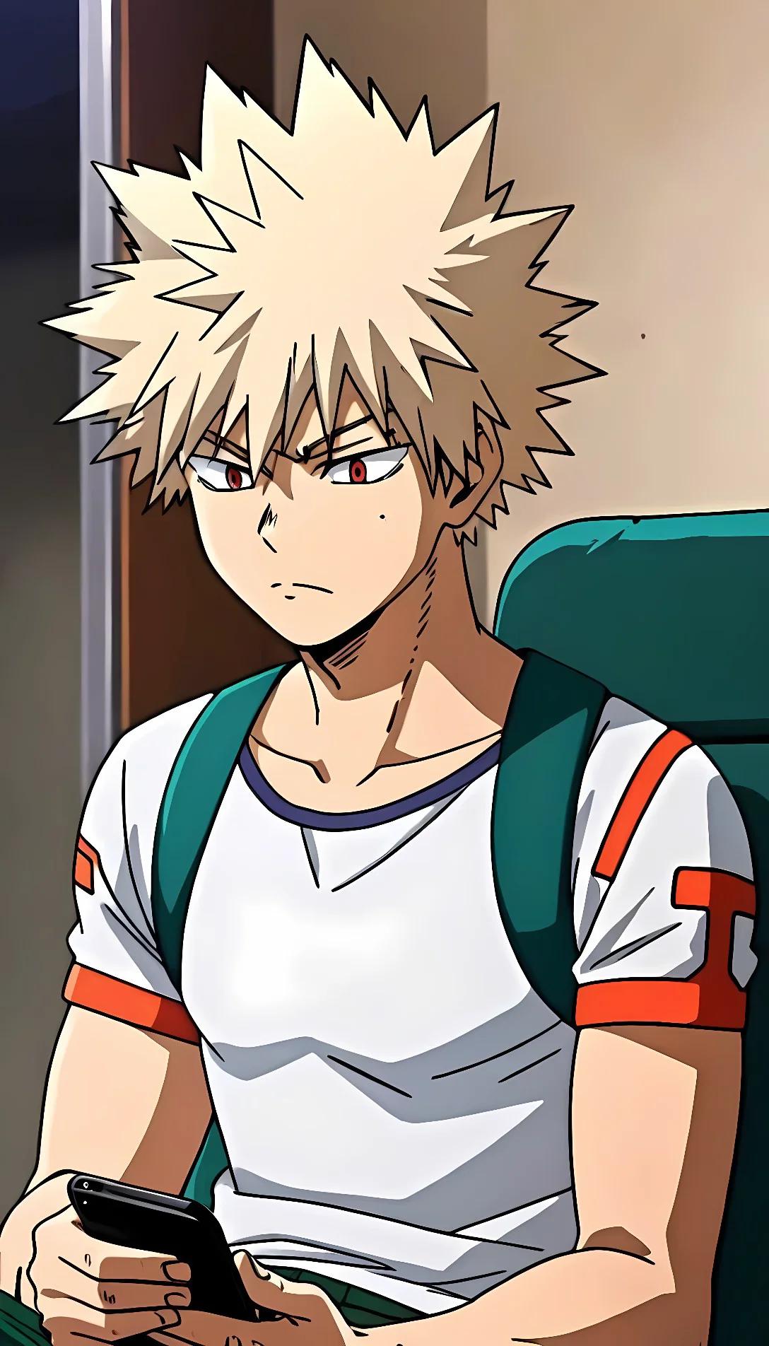 Museland-Texting Bakugo-bakugo-myheroacademia-Texting