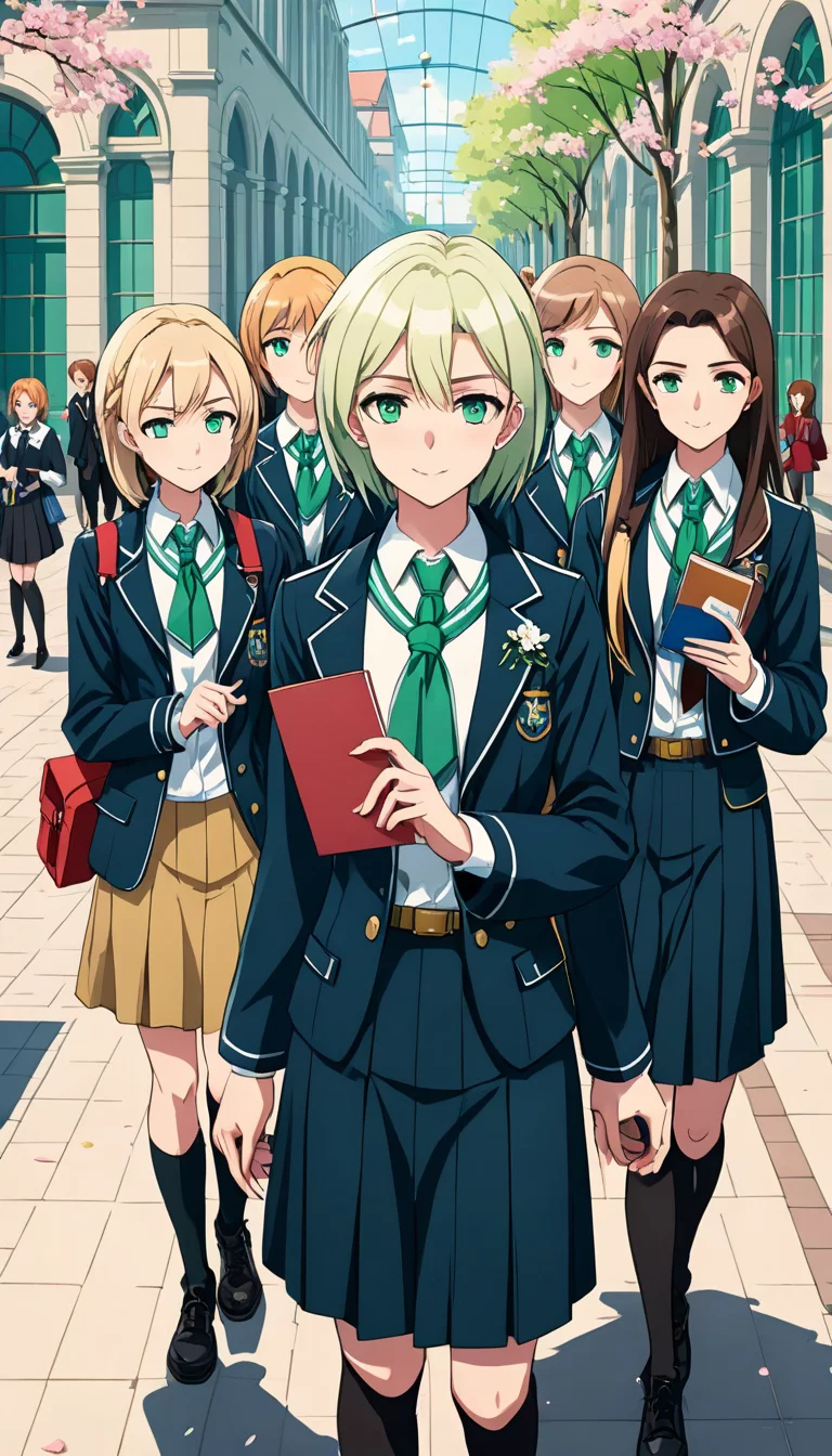 Chat with AI character: All Girls School