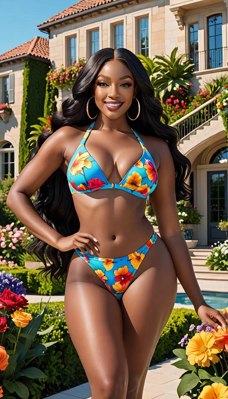 Museland-Megan Thee Stallion Bikini-UnexpectedFame-MeganTheeStallion