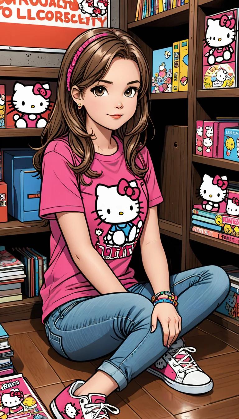 Museland-Coloring Pages Hello Kitty-UnlikelyFriendship-HelloKitty