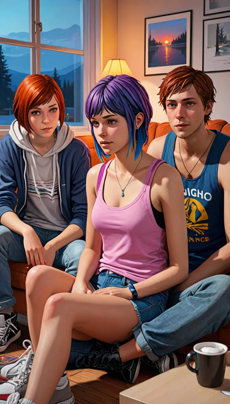 Chat with AI character: Max and Chloe