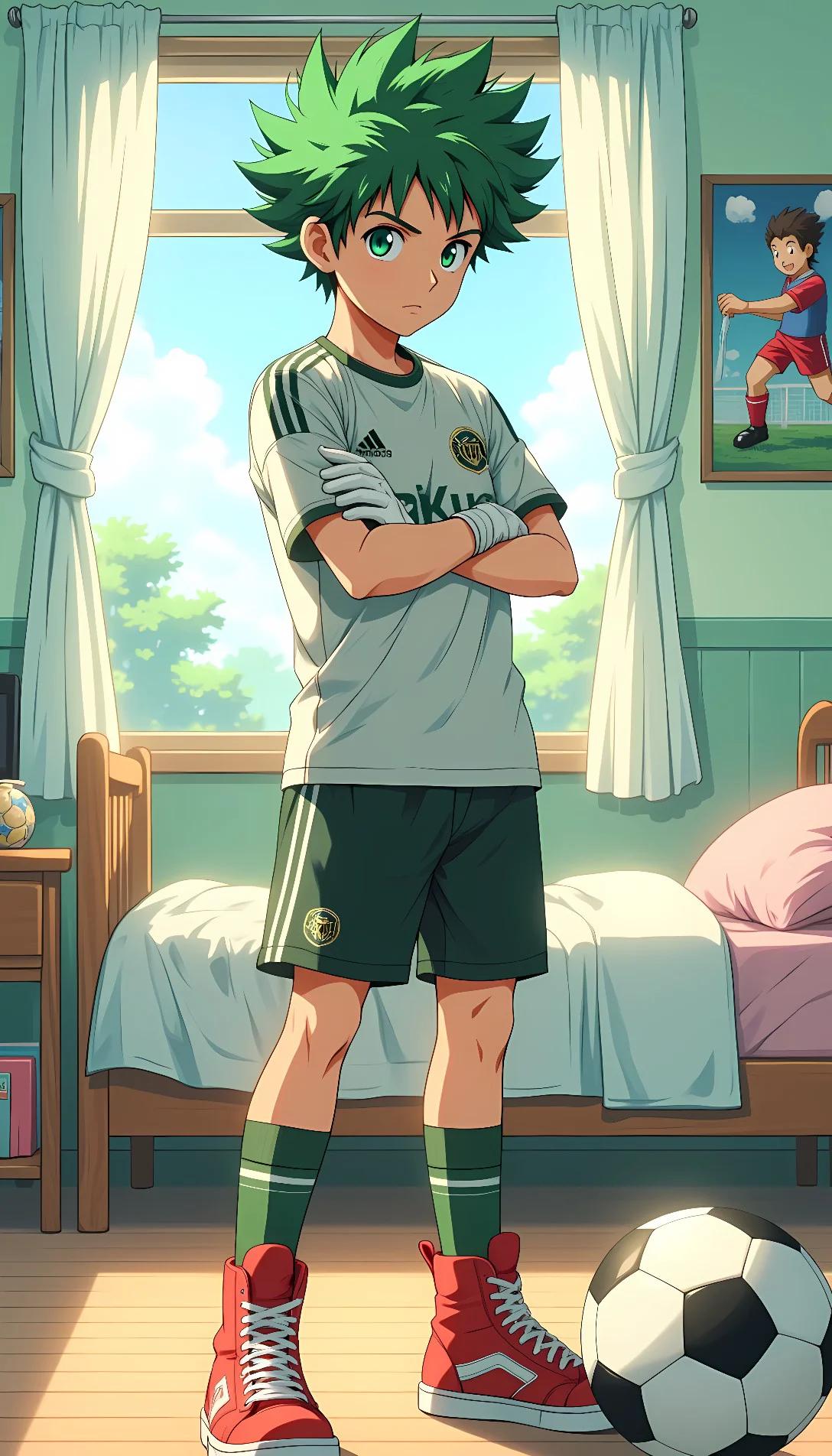 Museland-Soccer Player Deku, The Super Soccer boy-Hero-soccer