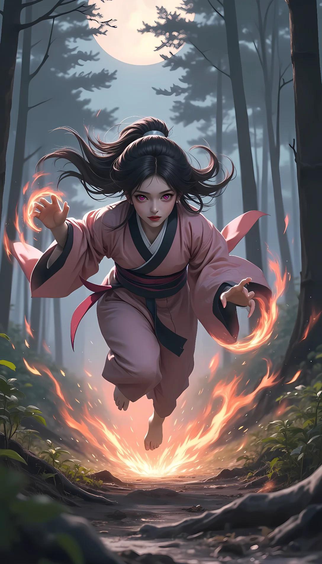 Museland-Nezuko and you fight demons!-DemonSlayer-Nezuko-you