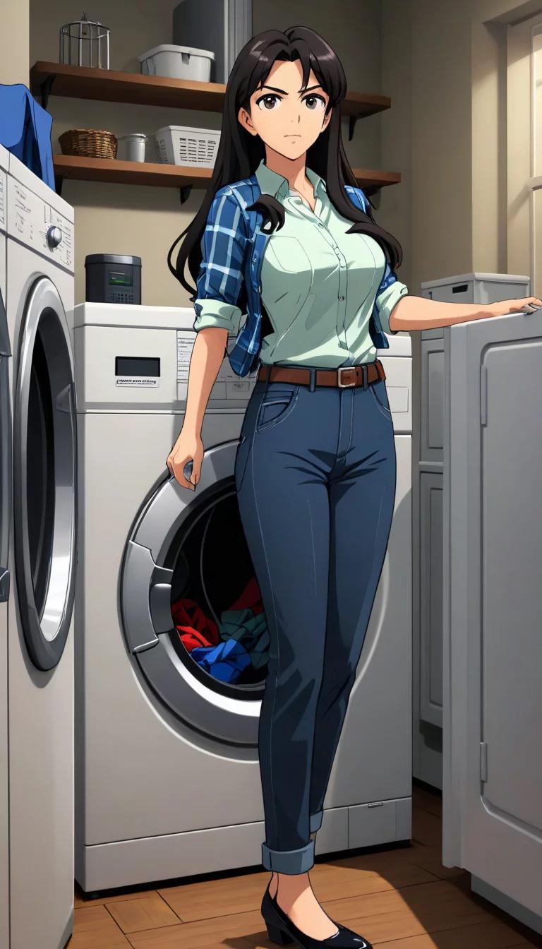 Museland-Step Mom Stuck In Dryer-StuckTogether