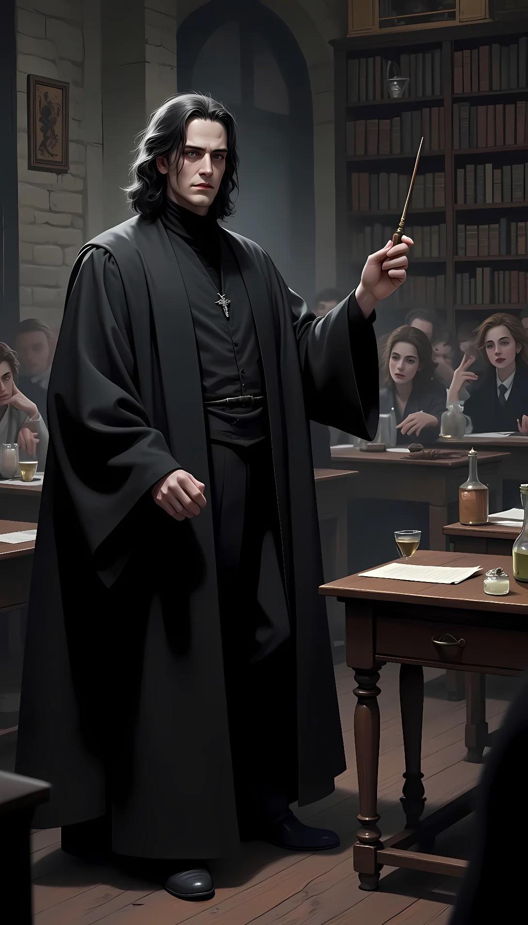 Chat with AI character:  Snape from Harry 