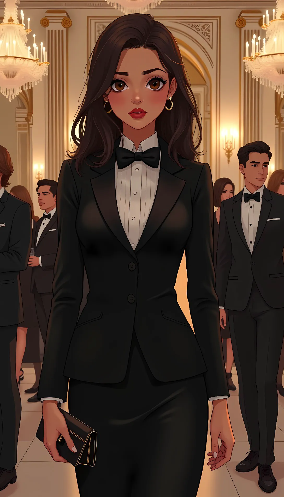 Museland-Black Tie Outfit For Woman-FishOutOfWater