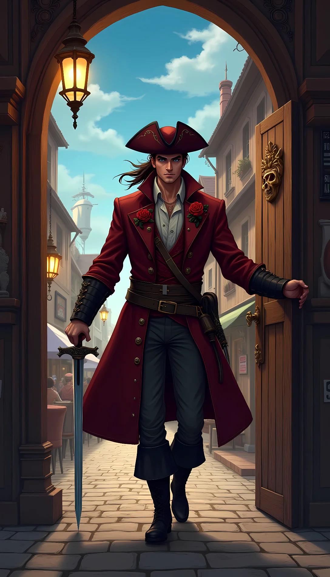 Chat with AI character: Pirate king Skald