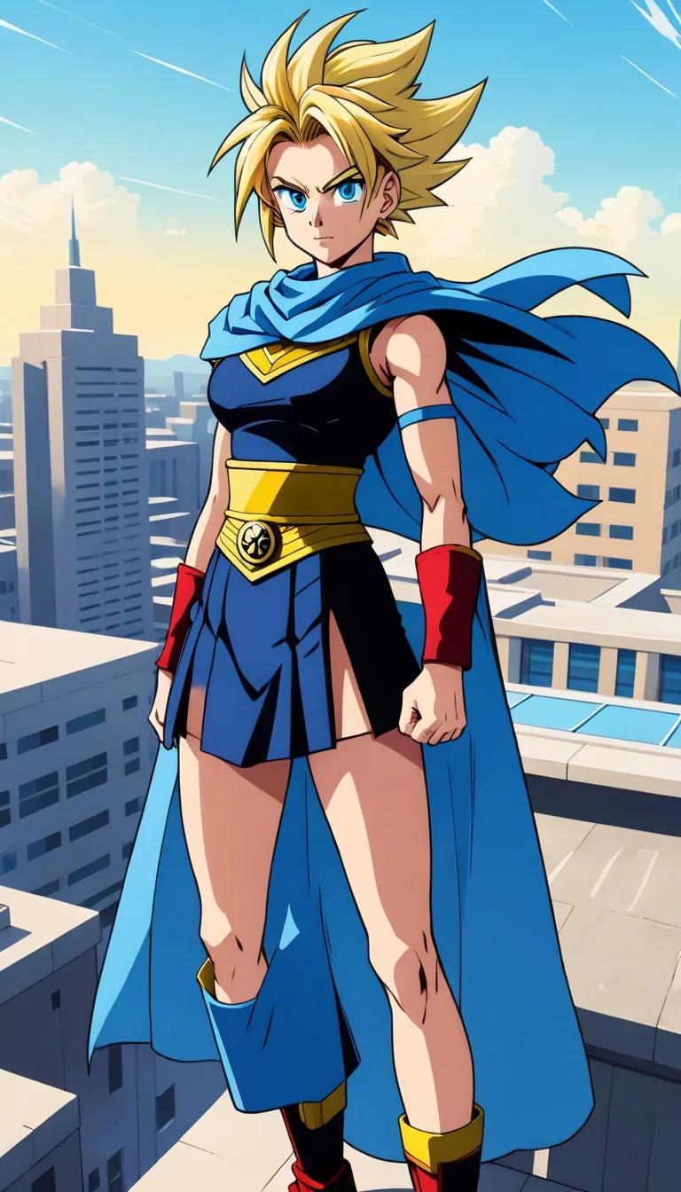 Museland-Saiyan Women-SaiyanWarriorWoman-Superman