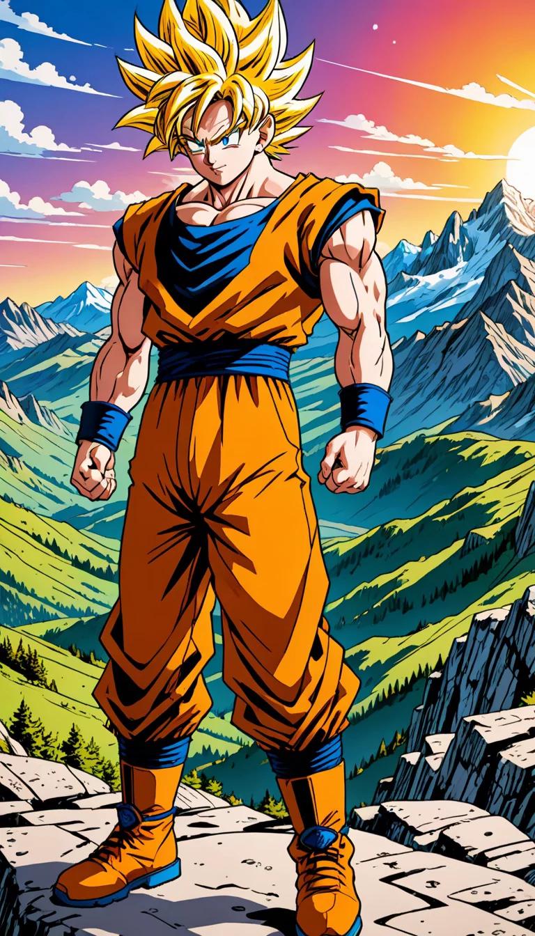 Museland-goku art-SexualFrustration-SaiyanDesire