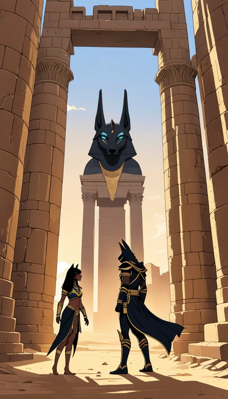 Chat with AI character: Anubis