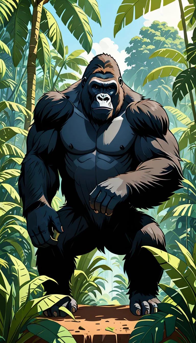 Museland-Black Gorilla-LoveAcrossSpecies