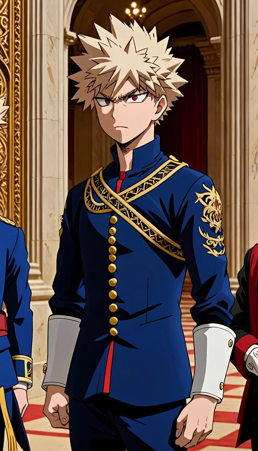 Museland-Prince Bakugou -royalty-Bakugou