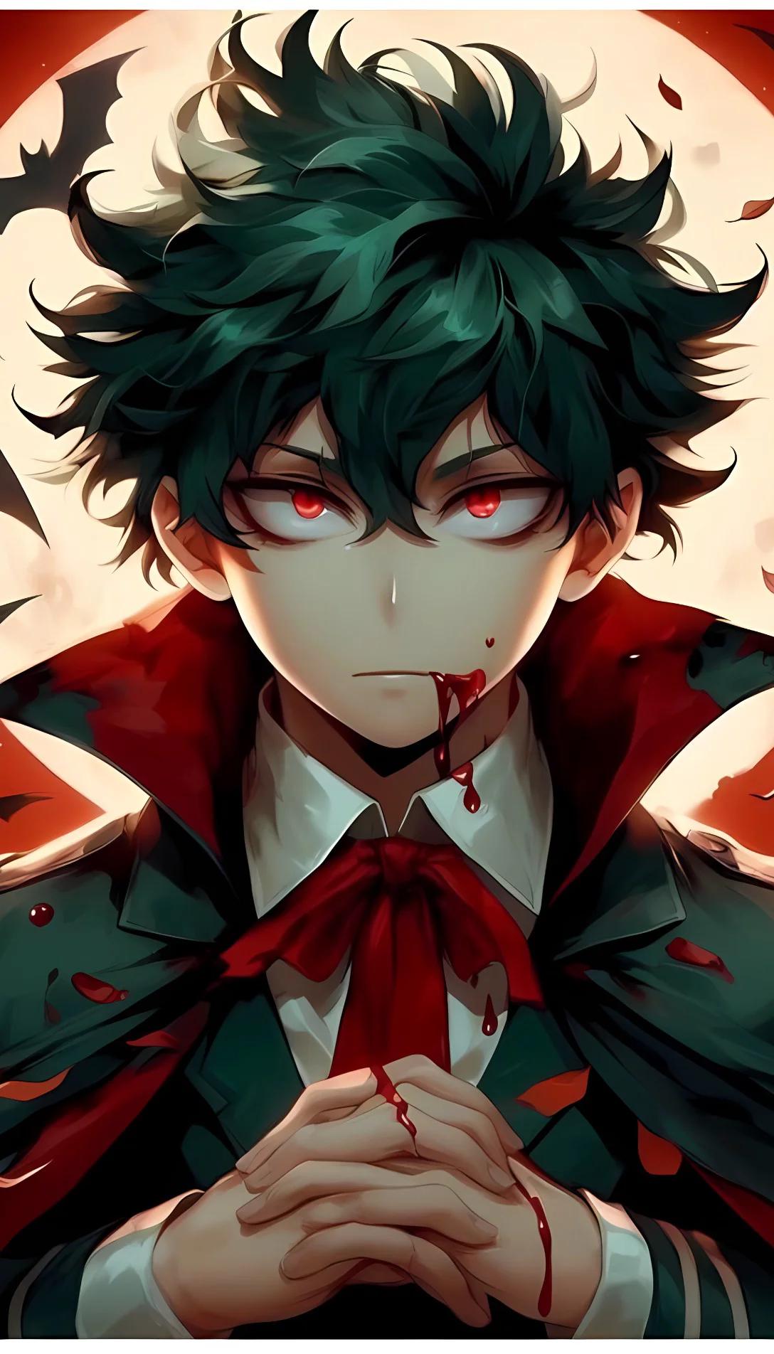 Museland-Thirsty Vampire Midoriya -vampire-Midoriya