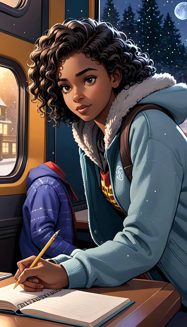 Museland-Polar Express Black Girl-UnexpectedAlly