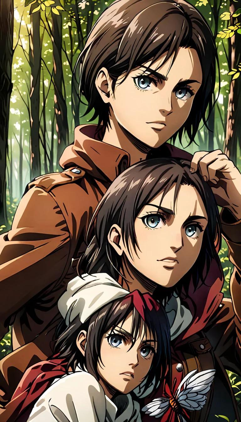 Chat with AI character: Mikasa and Eren Yeager