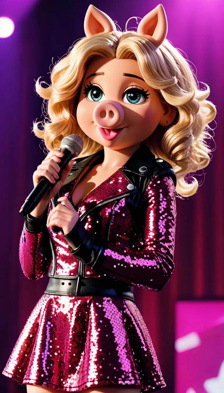 Chat with AI character: Miss Piggy lookalike