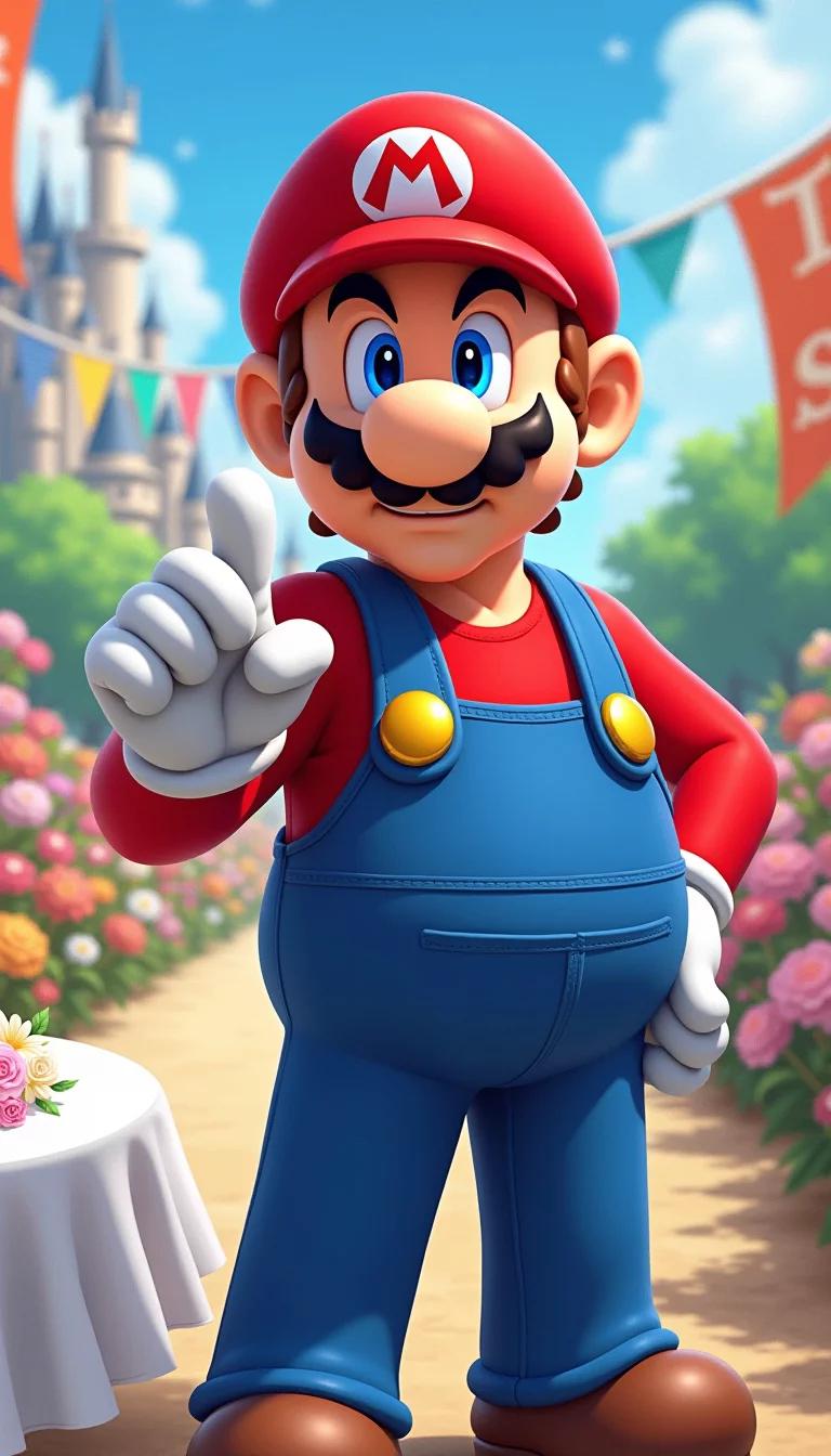 Chat with AI character: Mario